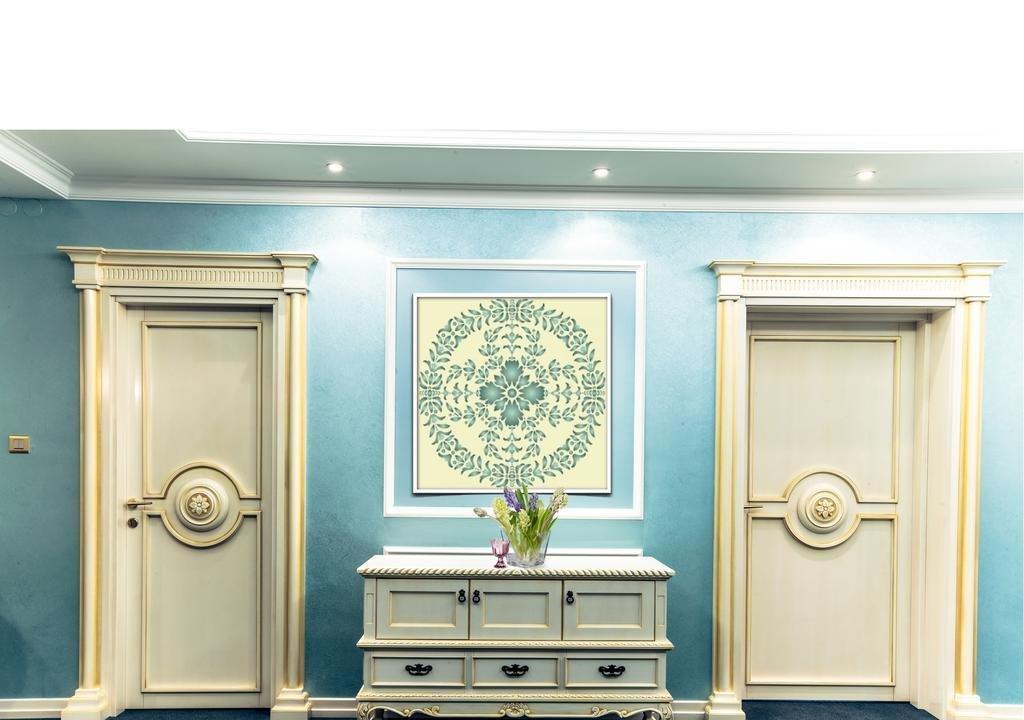 Caspian Riviera Grand Palace Hotel Aqtau Esterno foto A room with a blue ceiling