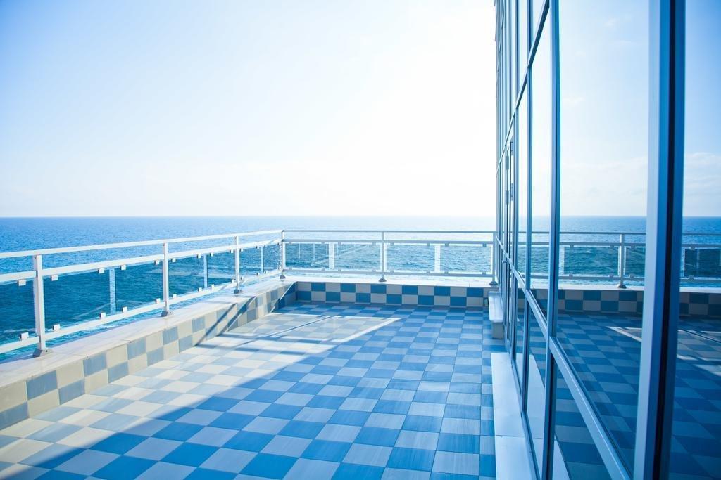 Caspian Riviera Grand Palace Hotel Aqtau Esterno foto The observation deck
